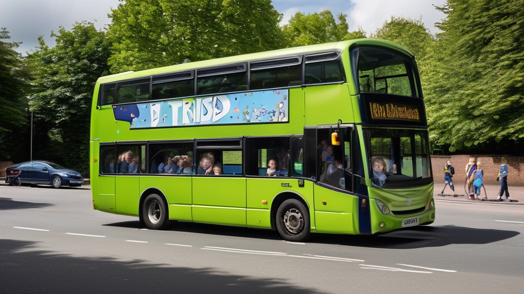 Children in England to be offered free bus trips this August