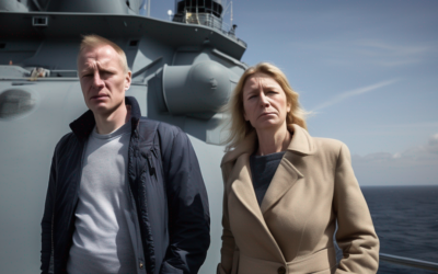 ‘It was surreal’: British couple describe having warning shots fired near them by Russian warship