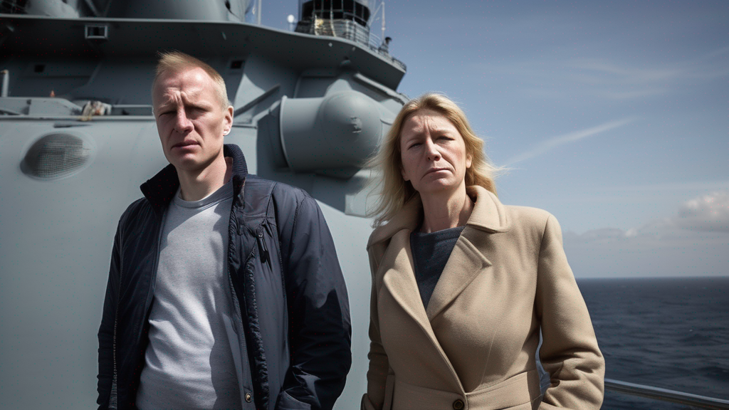 ‘It was surreal’: British couple describe having warning shots fired near them by Russian warship
