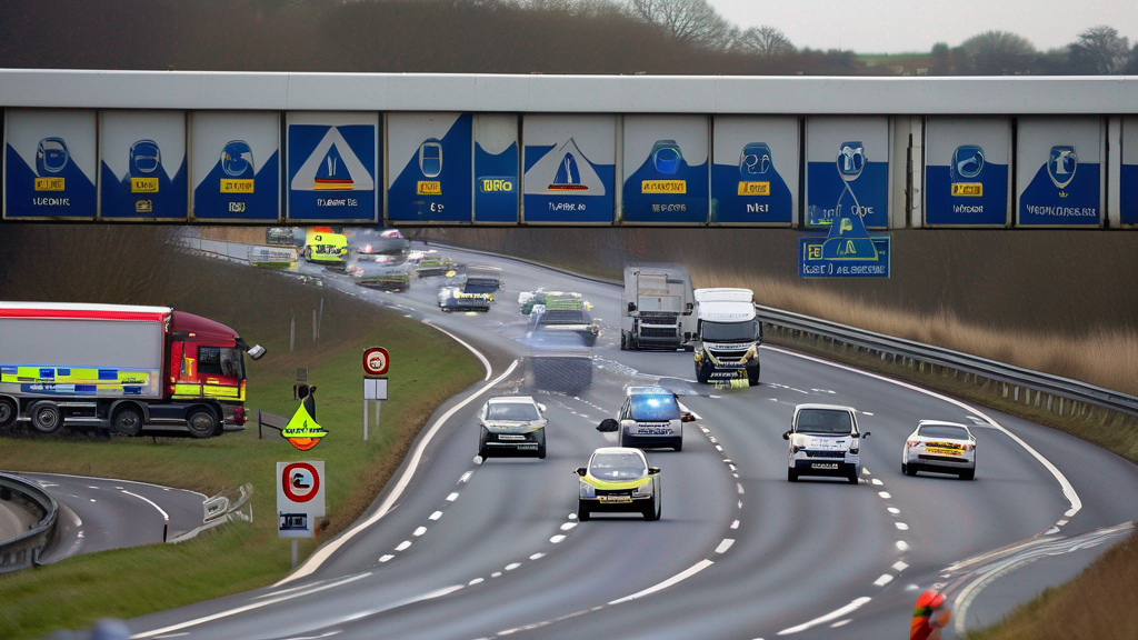 M40 Warwick traffic LIVE: Crash shuts motorway with emergency services on scene
