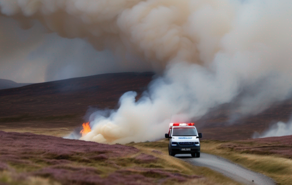 Police declare ‘major incident’ as wind change increases Cairngorms wildfire risk