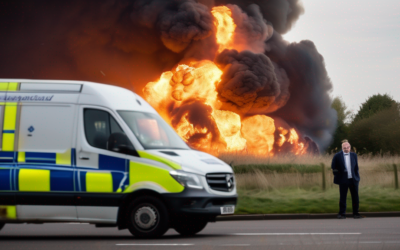 Watch moment of explosion as huge fire breaks out in Essex